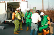 Suiting up for Hazmat